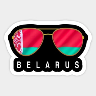 Belarus Sunglasses, Belarus Flag, Belarus gift , Belarusian Sticker